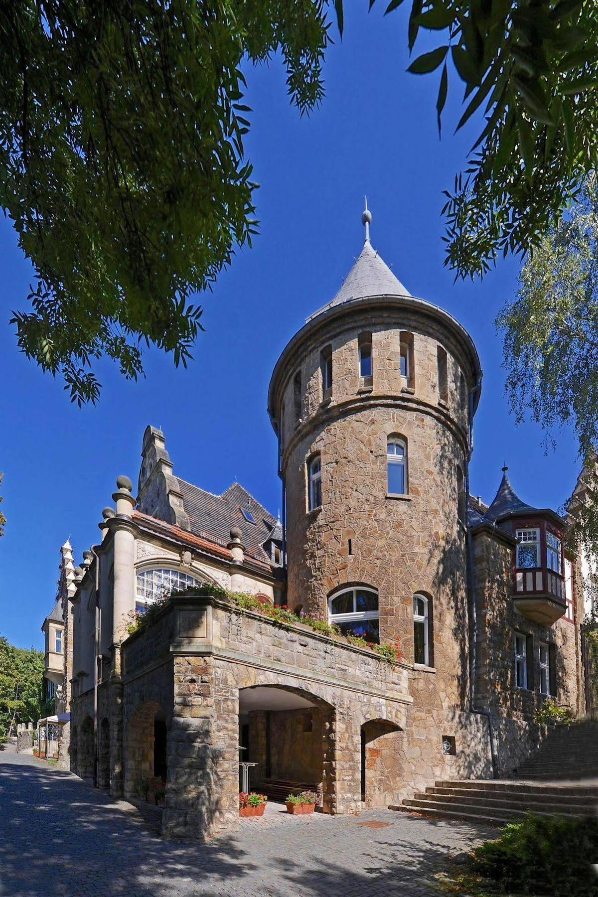 Schlosshotel Villa Westerberge Aschersleben Dış mekan fotoğraf